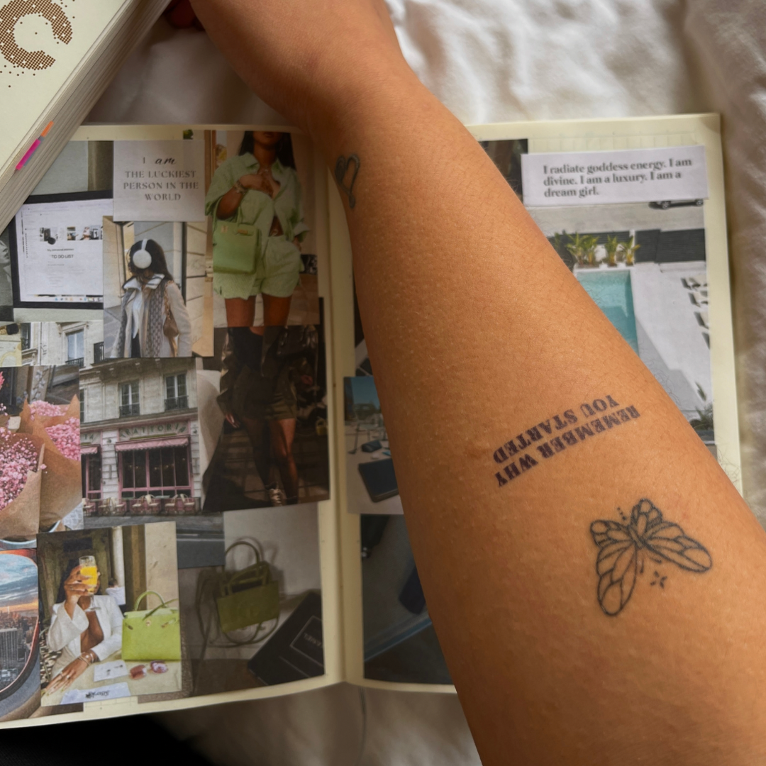 Tillfällig tatuering kom ihåg varför du började