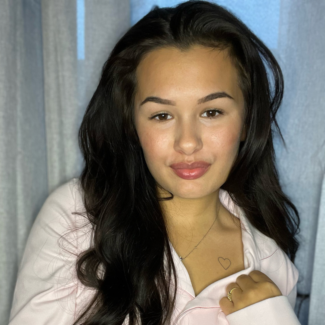 Tillfälligt tatueringshjärta