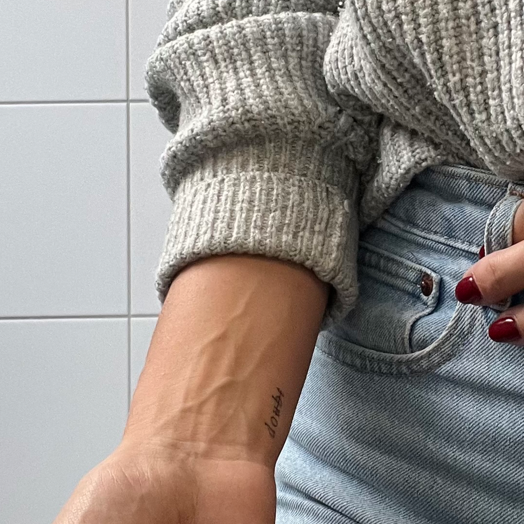 Tillfällig tatuering tvivel