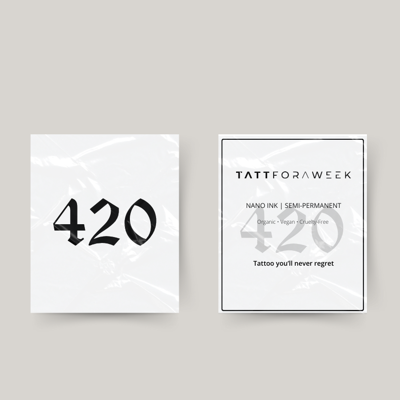 Tillfällig tatuering 420