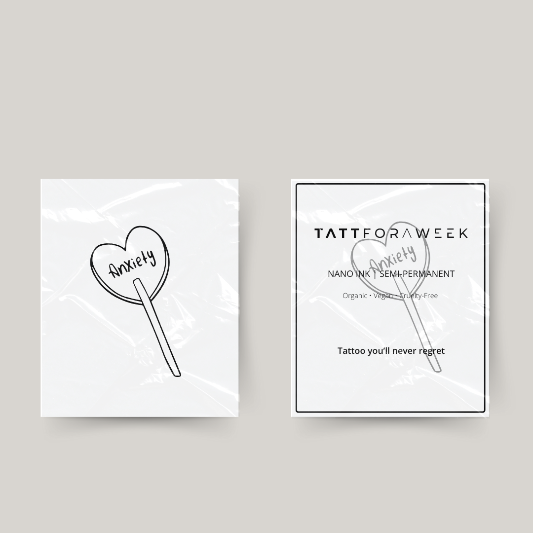 Tillfällig tatuering ångest