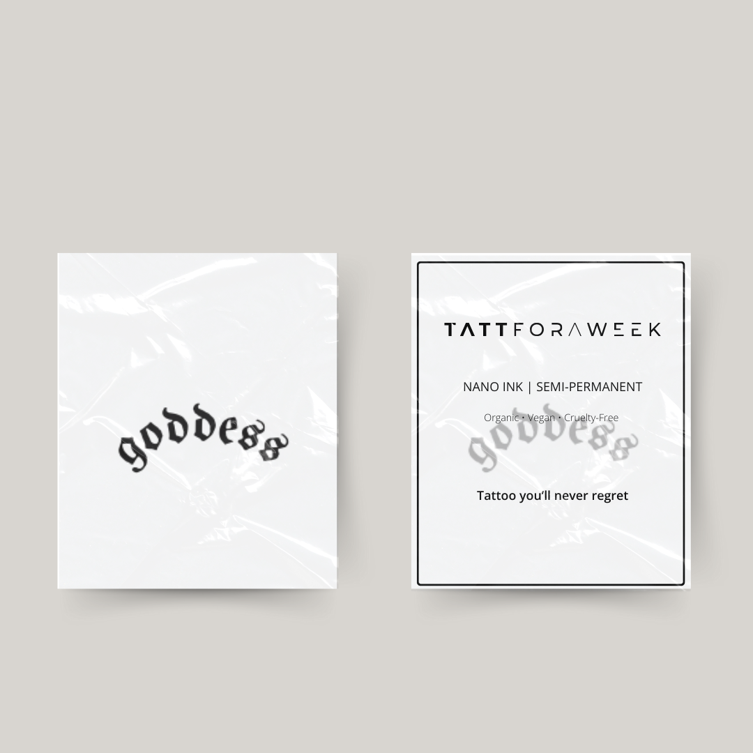 Tillfällig tatueringsgudinna