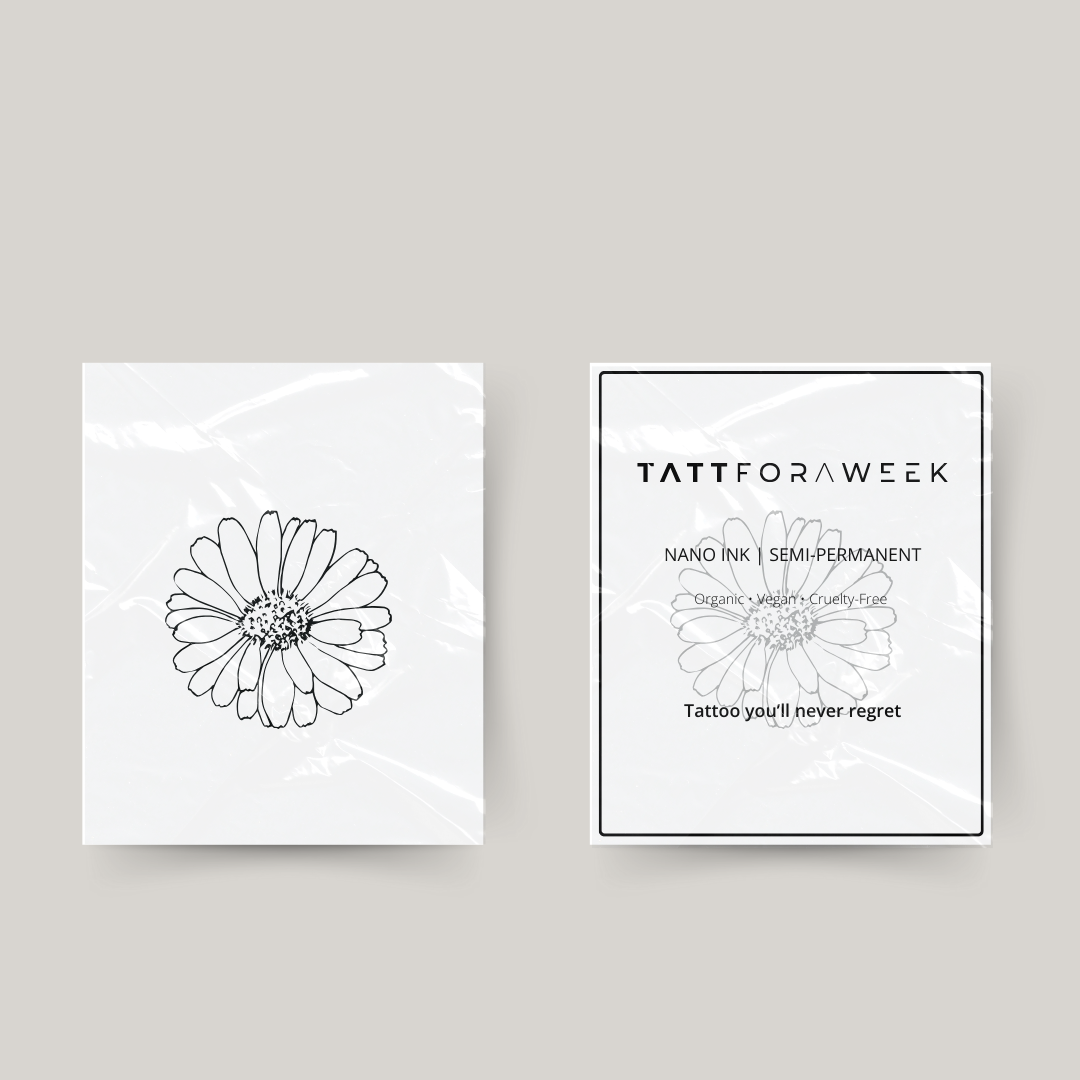 Tillfällig tatuering prästkrage