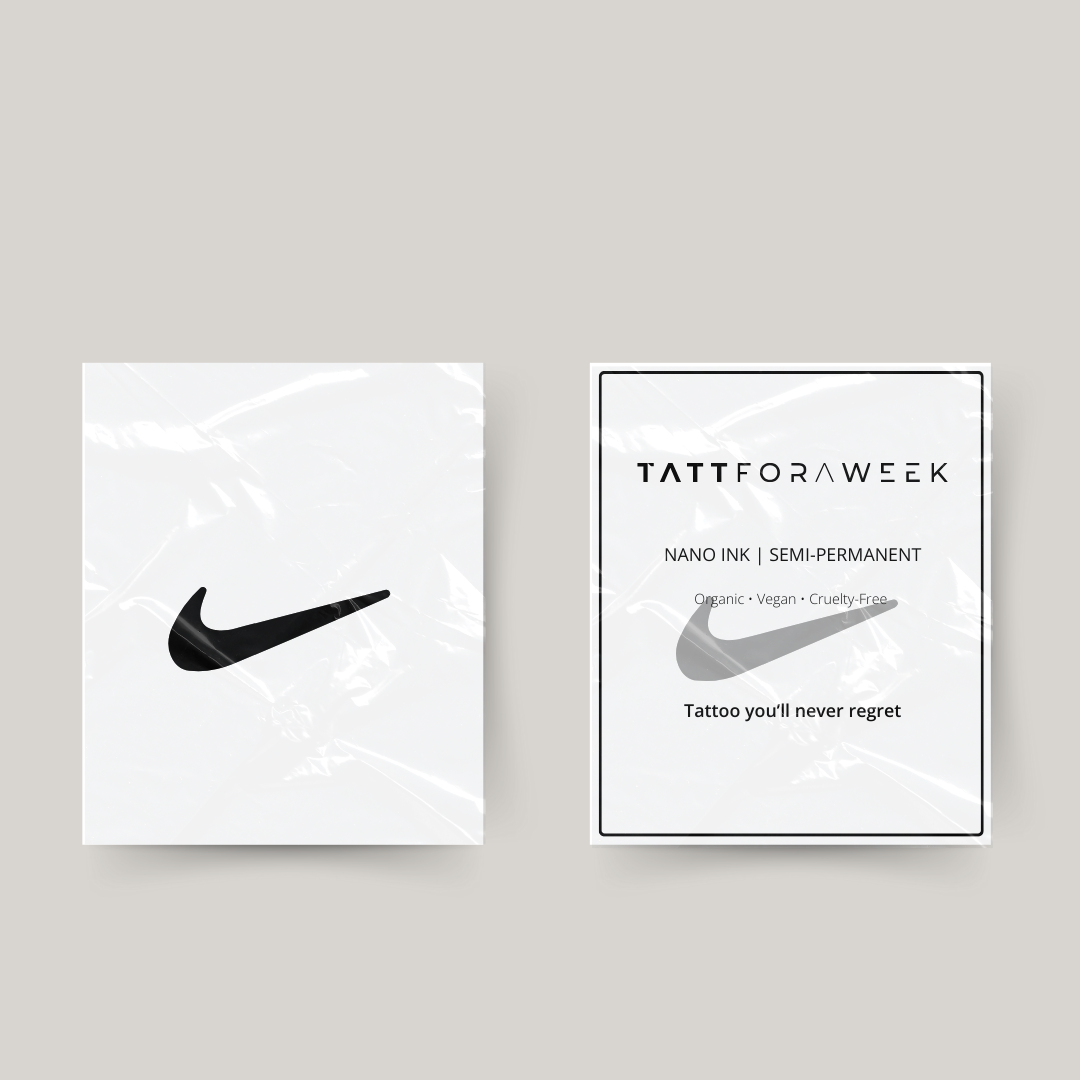 Tillfällig tatuering nike