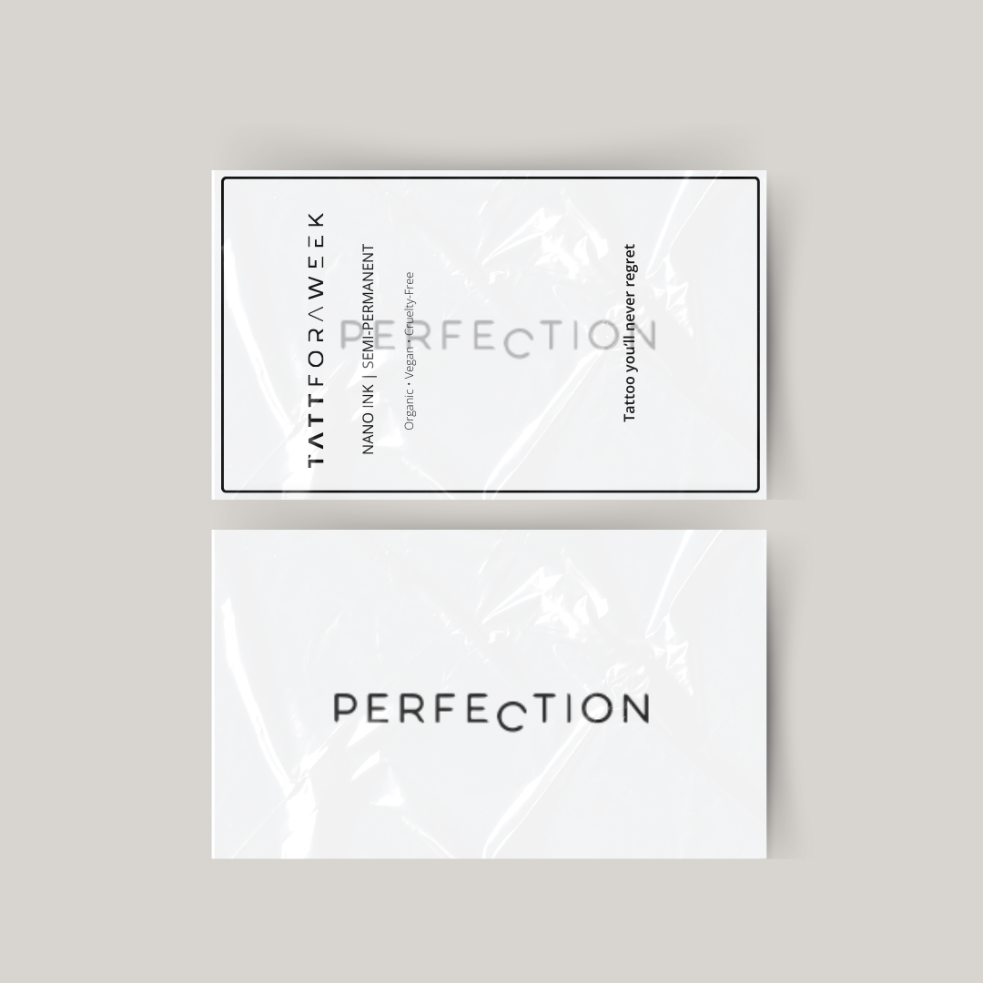 Tillfällig tatuering perfektion