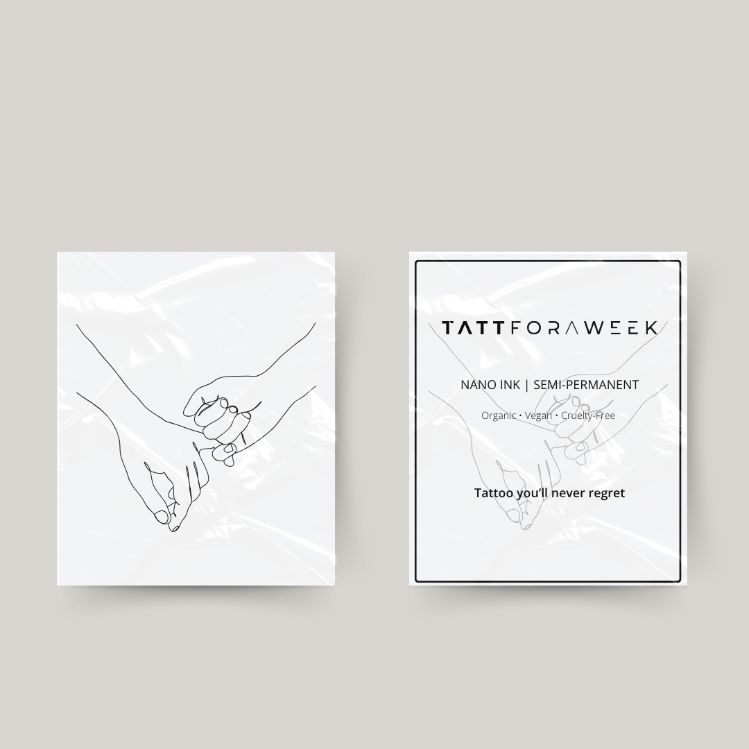 Tillfällig tatuering pinky löfte