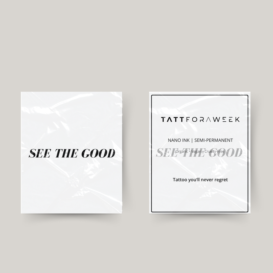 Tillfällig tatuering se det goda