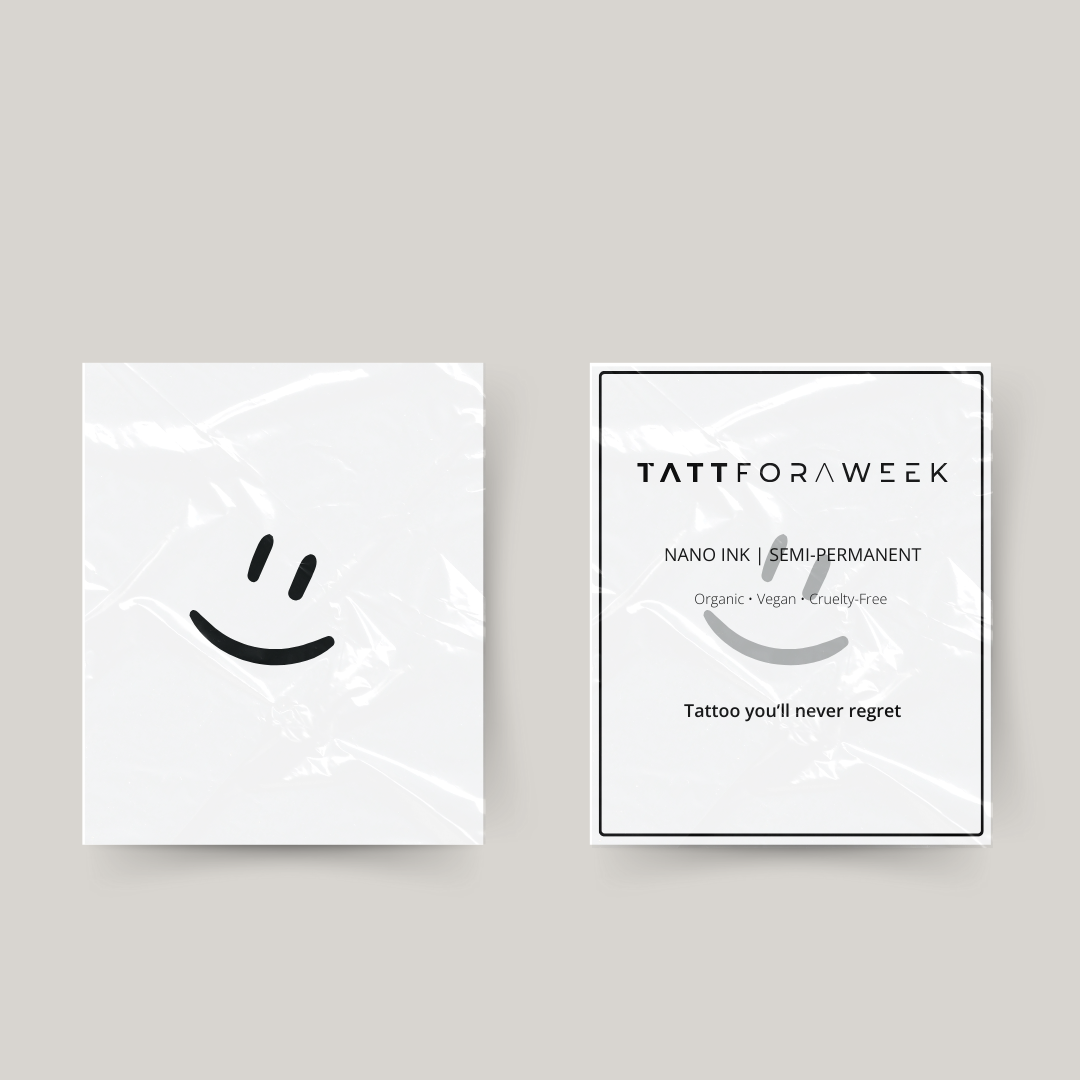 Tillfällig tatuering smiley