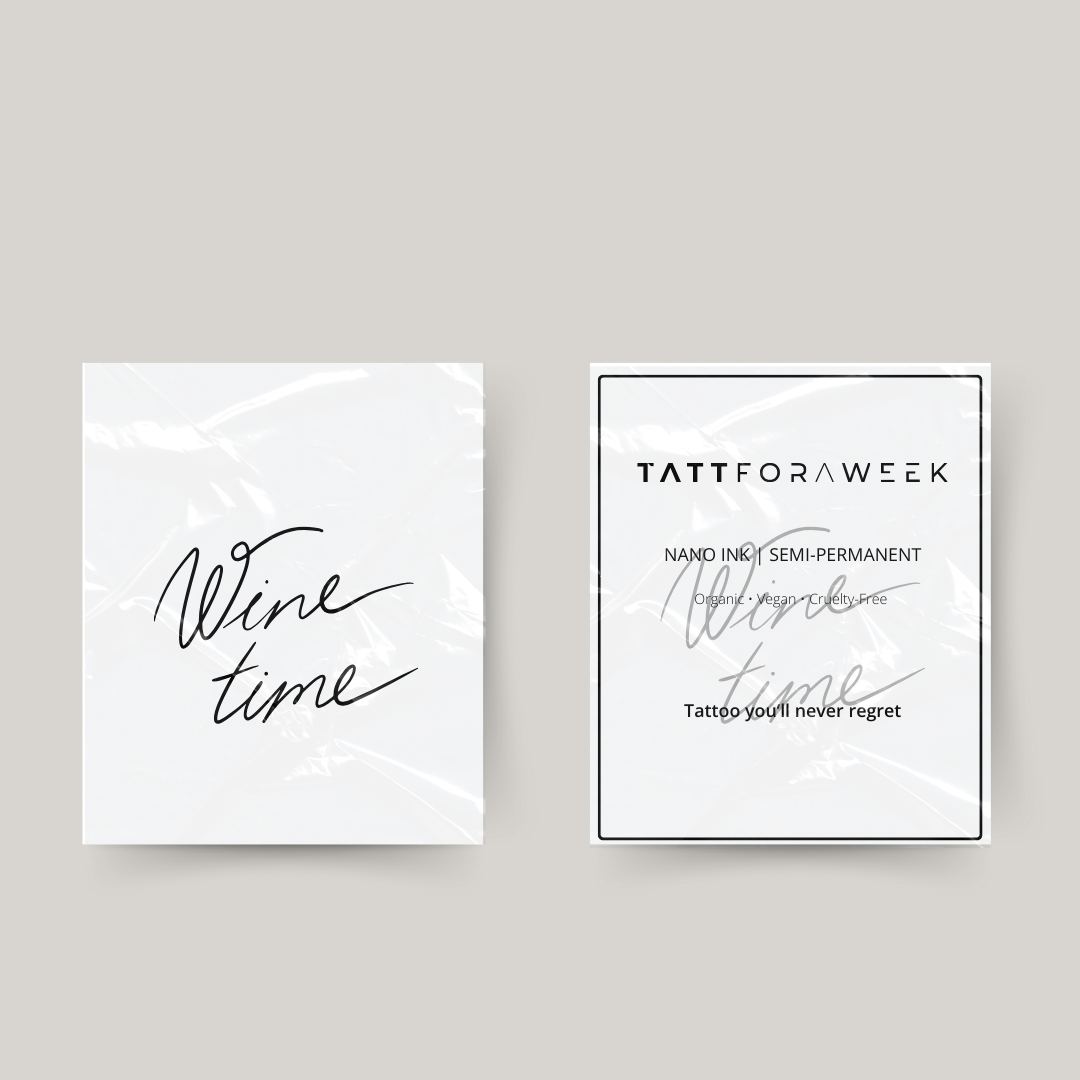 Tillfällig tatueringsvintid