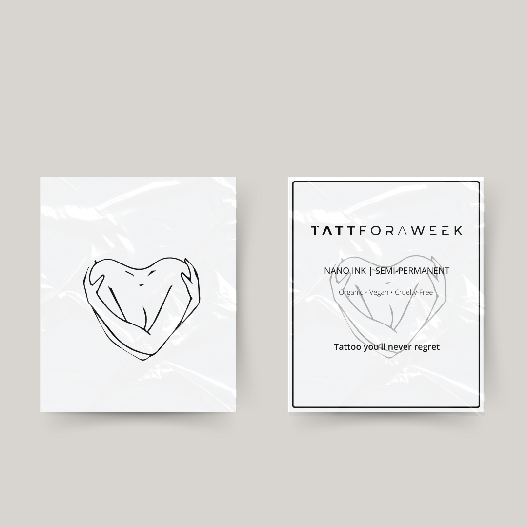 Tillfällig tatuering självkärlek