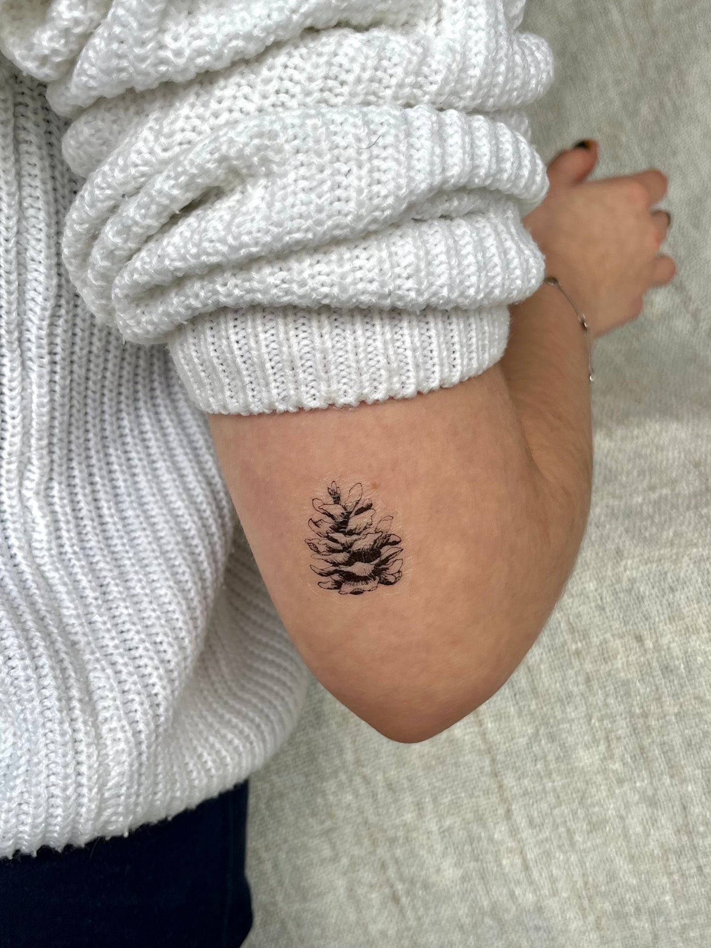 Tijdelijke tattoo met een eigen ontworpen design