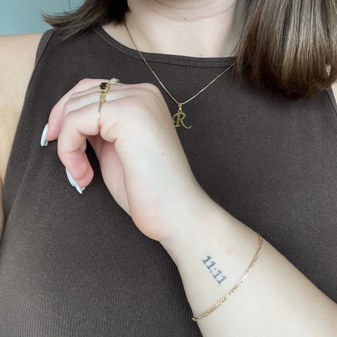 Tillfällig tatuering 11:11