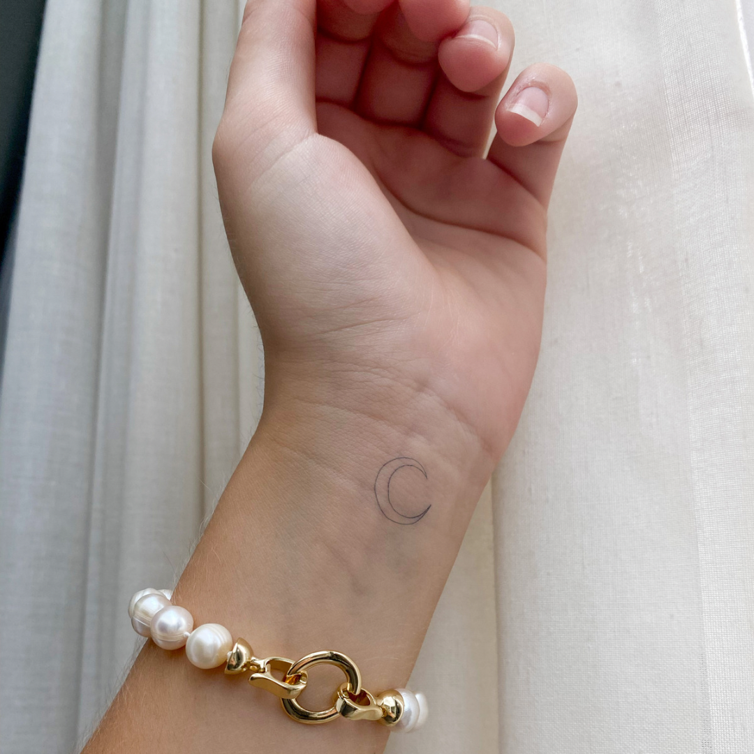 Tillfällig tatueringsmåne