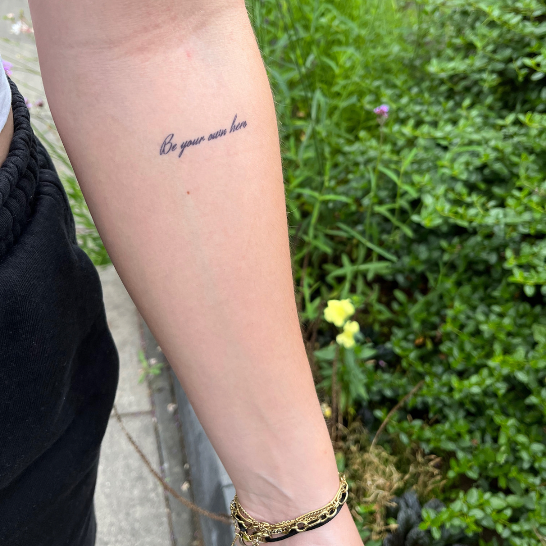 Tillfällig tatuering bli din egen hjälte