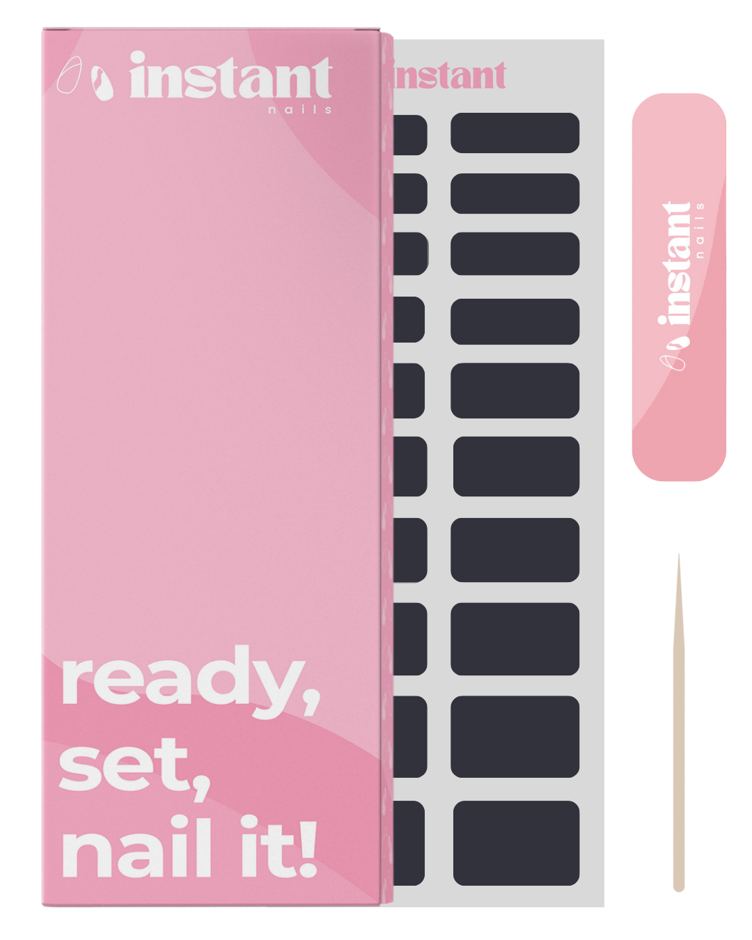 Nagelwraps midnattsblå