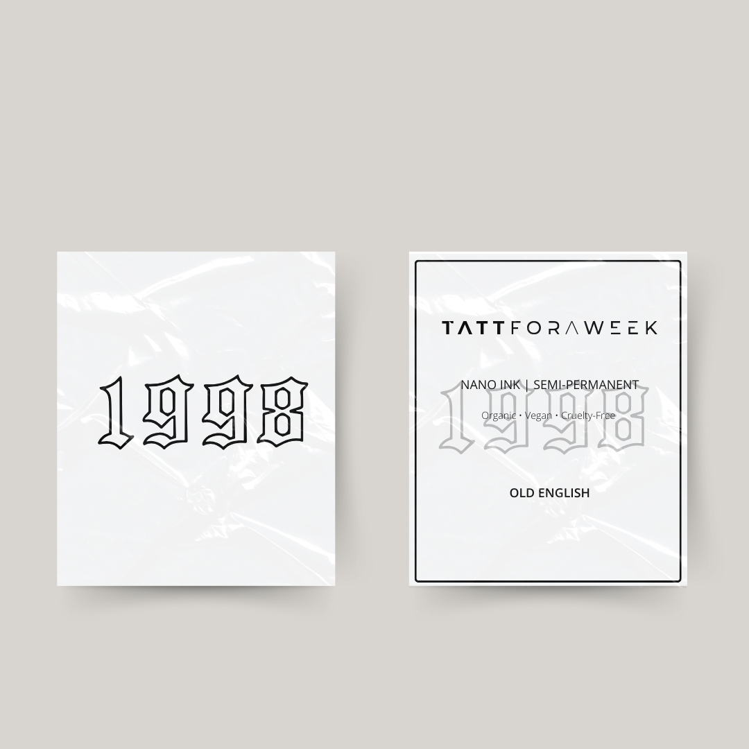 Tillfällig tatuering 1998