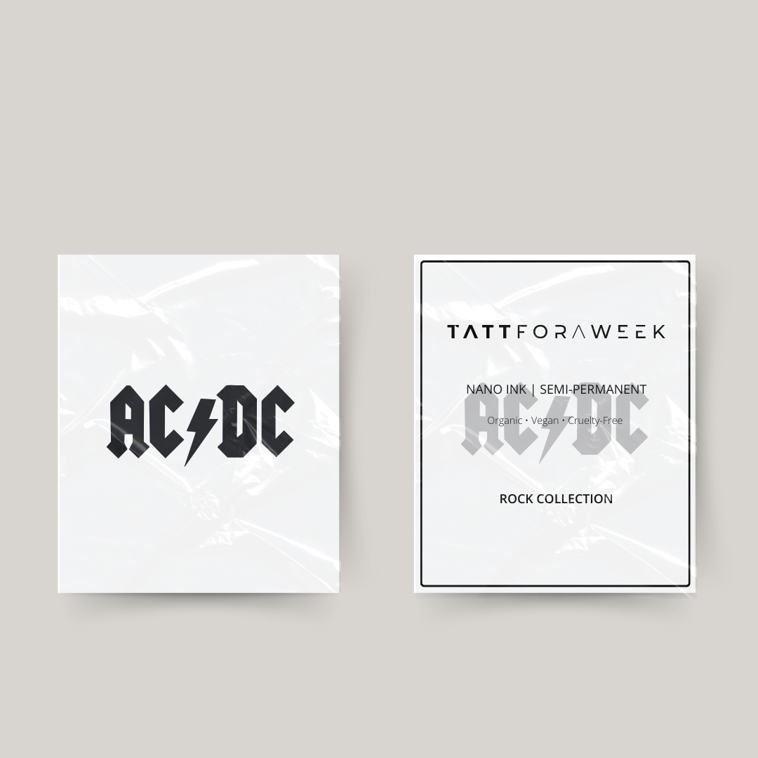 Tillfällig tatuering ACDC