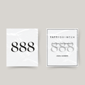 Tillfällig tatuering ängelnummer 888