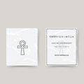 Tillfällig tatuering ankh