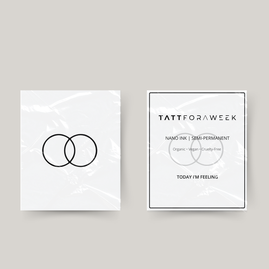 Tillfällig tatuering tacksam