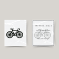 Tillfällig tatuering cykel
