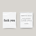 Tillfällig tatuering fuck you