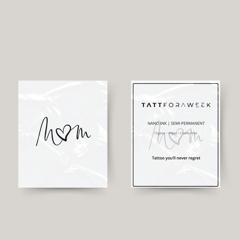 Tillfällig tatuering mamma