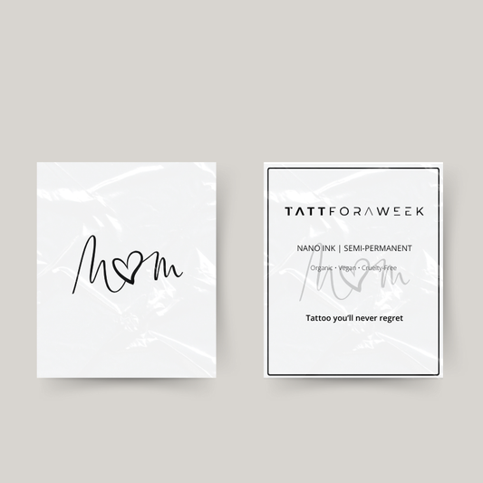 Tillfällig tatuering mamma