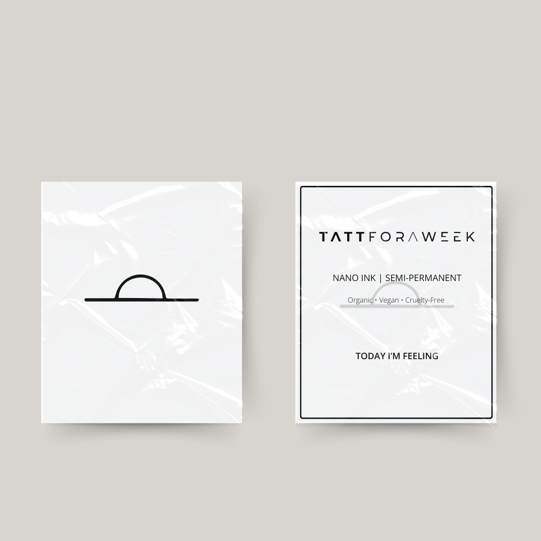 Tillfällig tatuering optimistisk