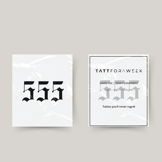 Tillfällig tatuering 555