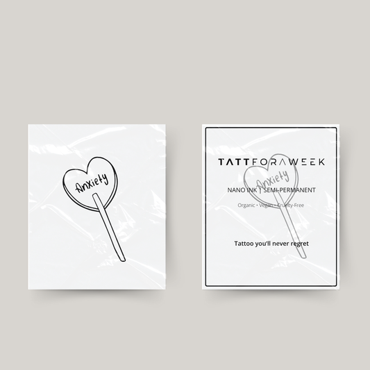 Tillfällig tatuering ångest