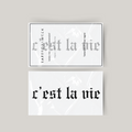 Tillfällig tatuering c'est la vie