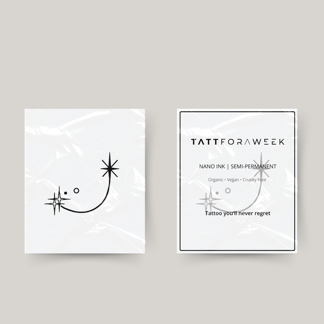 Tillfällig tatuering Stenbocken stjärnor