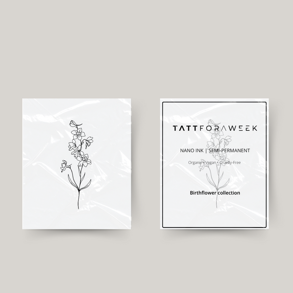 Födelsemånadens blomma tatuering betydelse