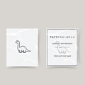 Tillfällig tatuering dinosaurie
