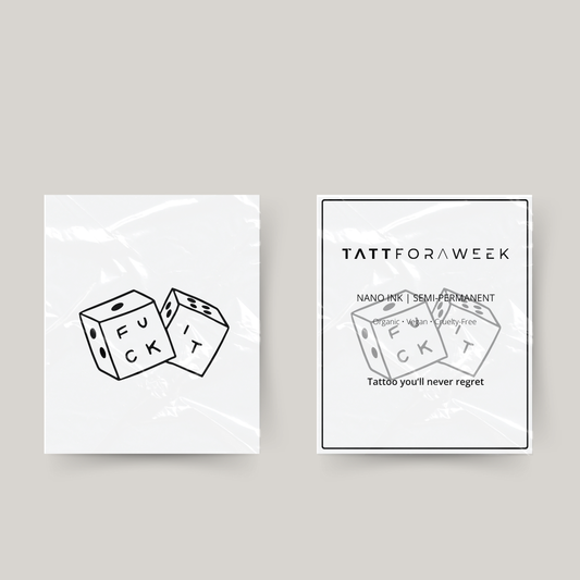 Tillfälliga tatueringstärningar fan det