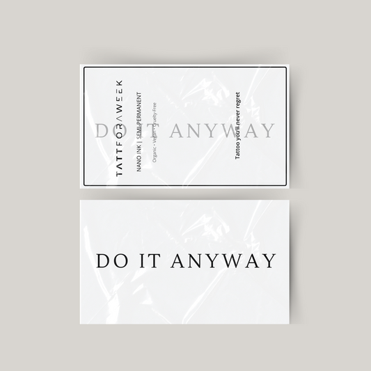 Tillfällig tatuering gör det ändå