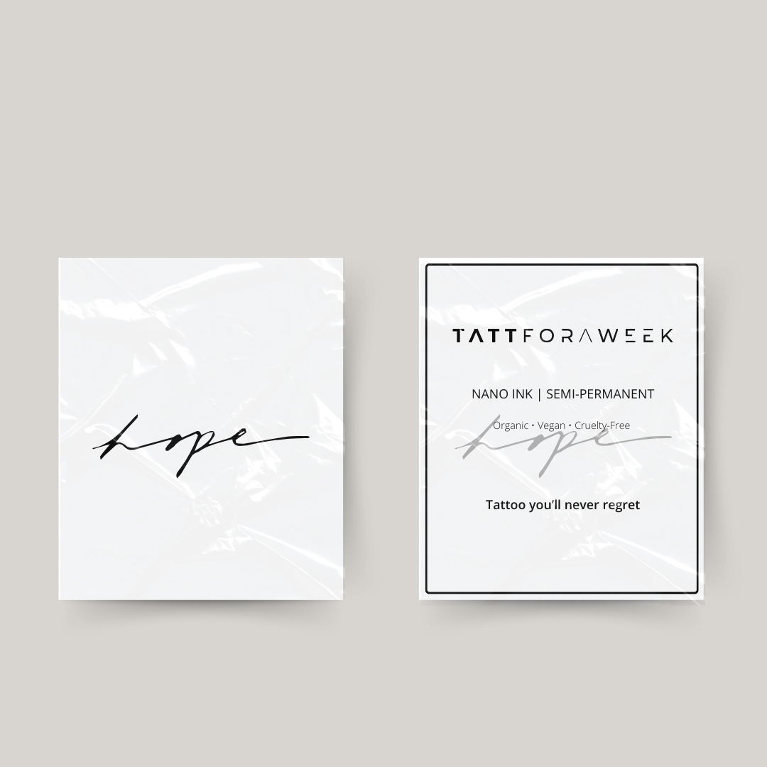 Tillfällig tatuering hopp