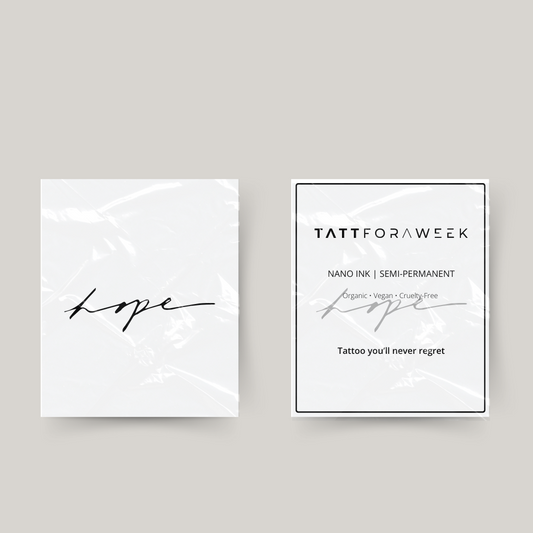 Tillfällig tatuering hopp