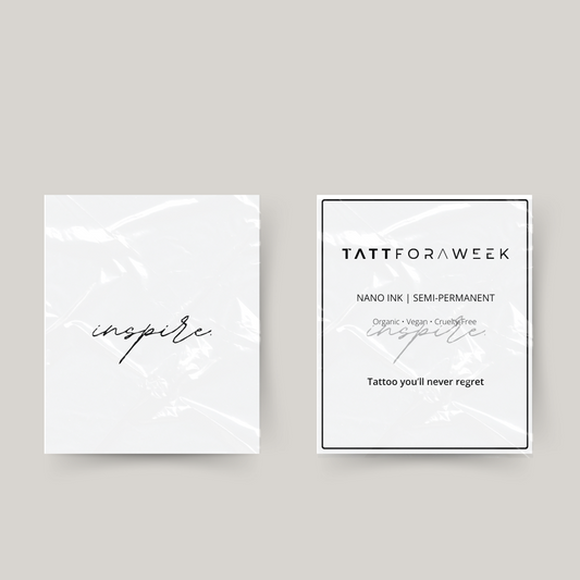 Tillfällig tatuering inspirera