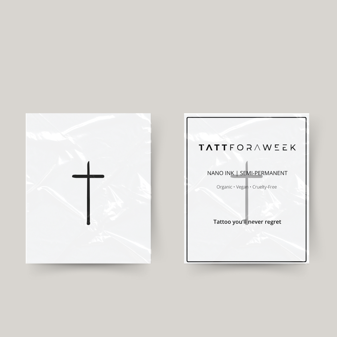 Tillfälligt tatueringskors