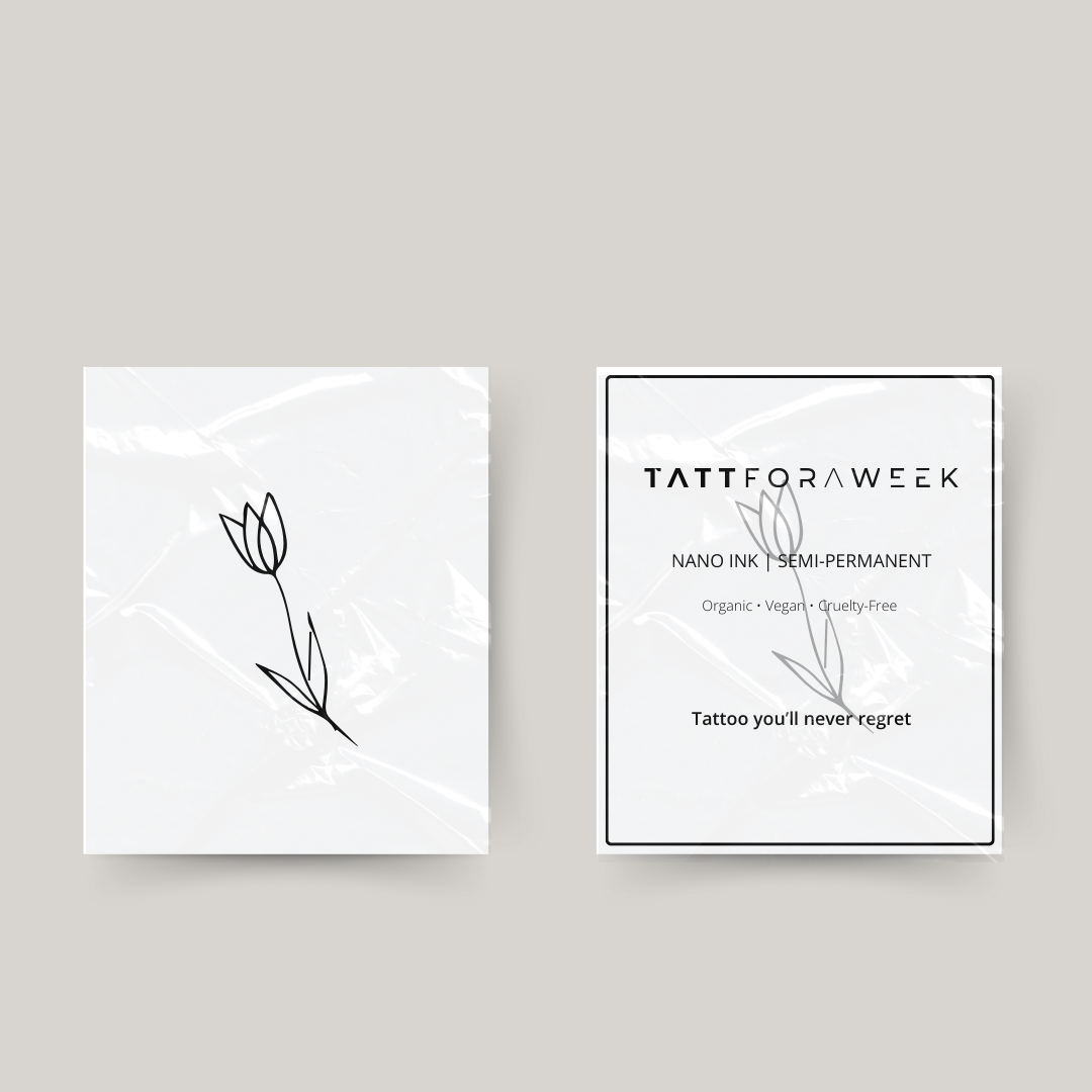 Tillfällig tatuering tulpan