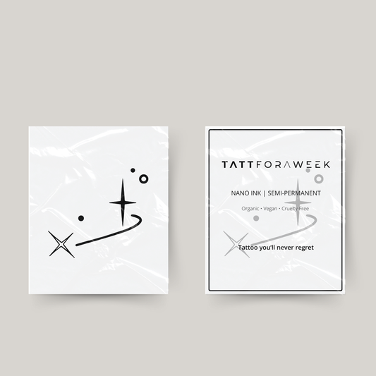 Tillfällig tatuering leo stjärnor