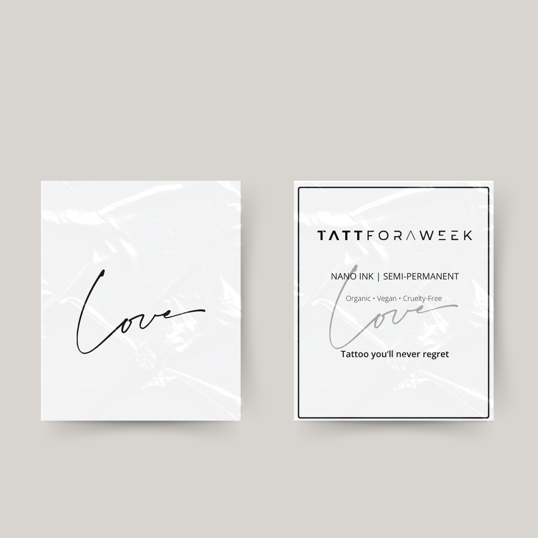 Tillfällig tatueringskärlek