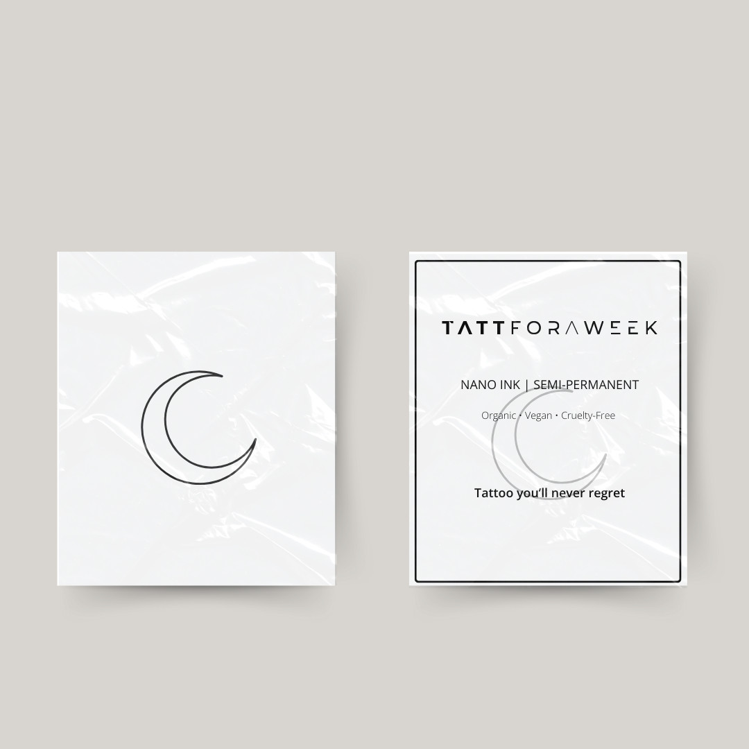 Tillfällig tatueringsmåne