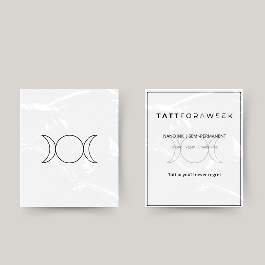 Tillfällig tatuering månfas