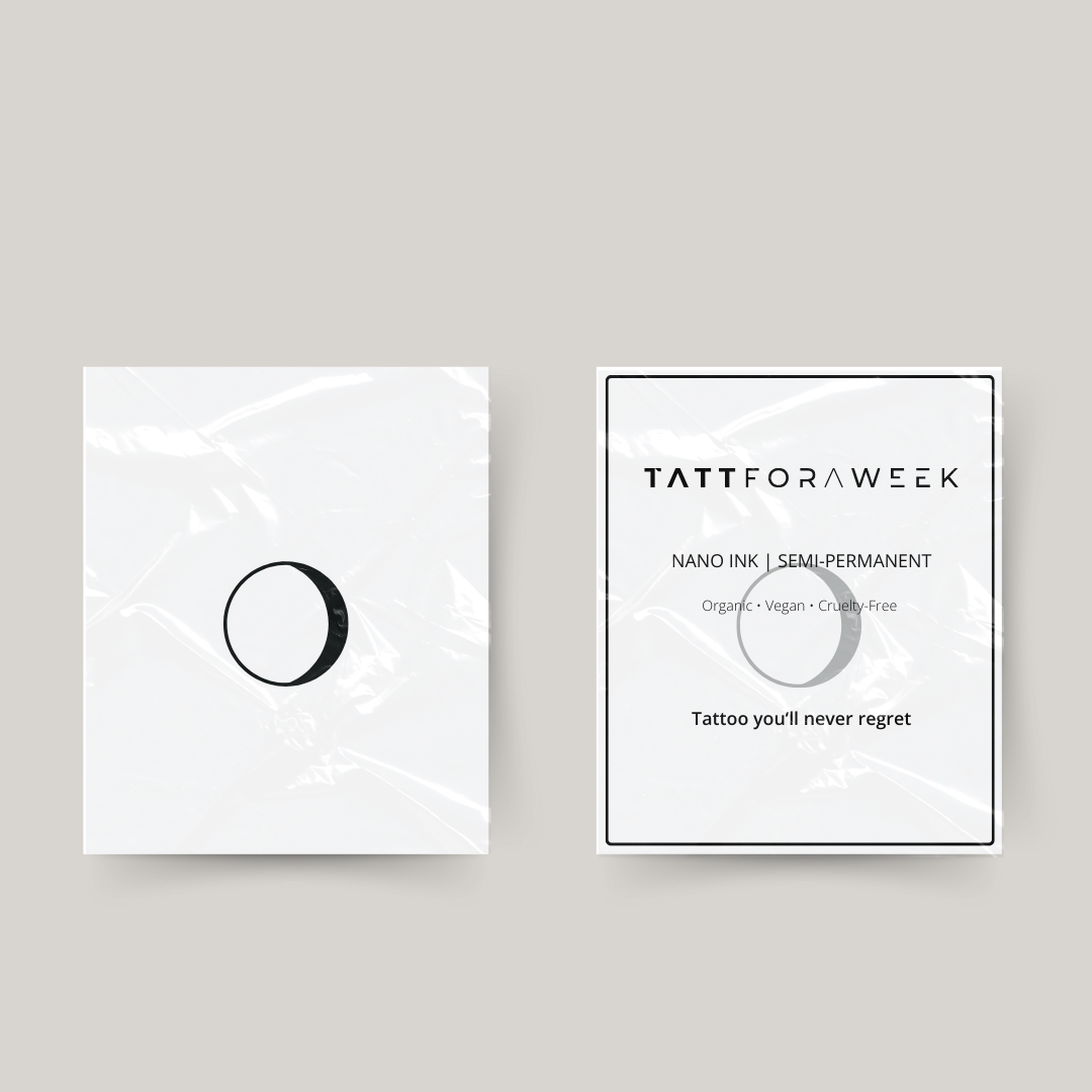 Tillfällig tatuering månfas III