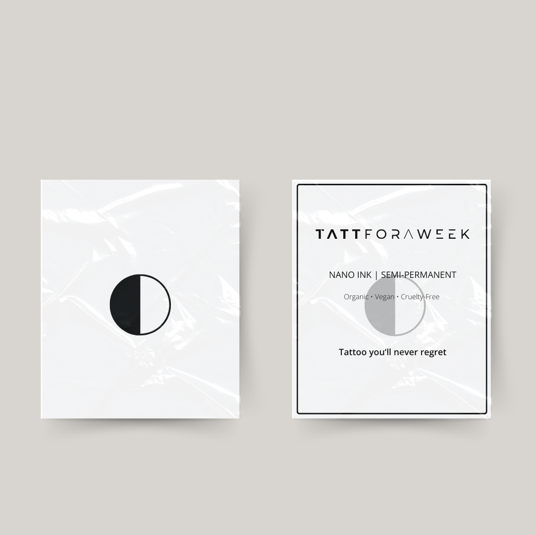 Tillfällig tatuering månfas IIIIII