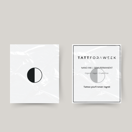 Tillfällig tatuering månfas IIIIII