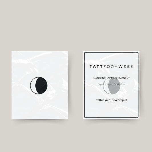 Tillfällig tatuering månfas IIII